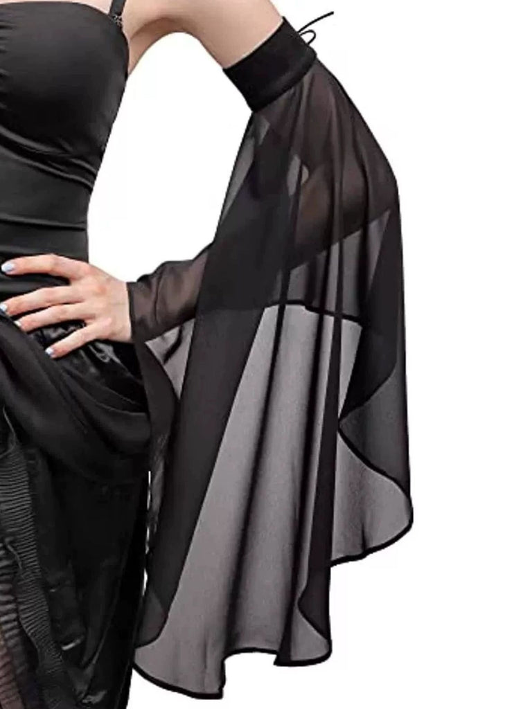 Manchons en maille style gothique d'Halloween