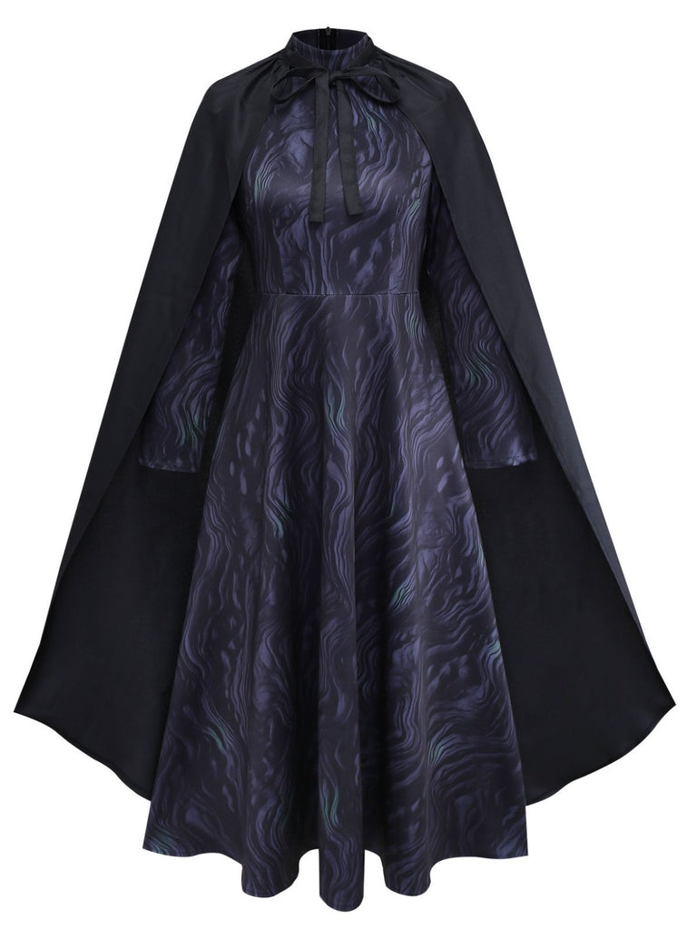 Cape de cosplay Halloween Elphaba sorcière années 1940