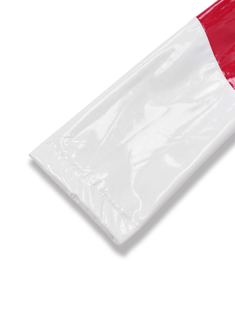 Combinaison à capuche de Noël en forme de canne à sucre des années 1970