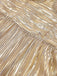 Robe à bretelles spaghetti métallisée dorée des années 1930