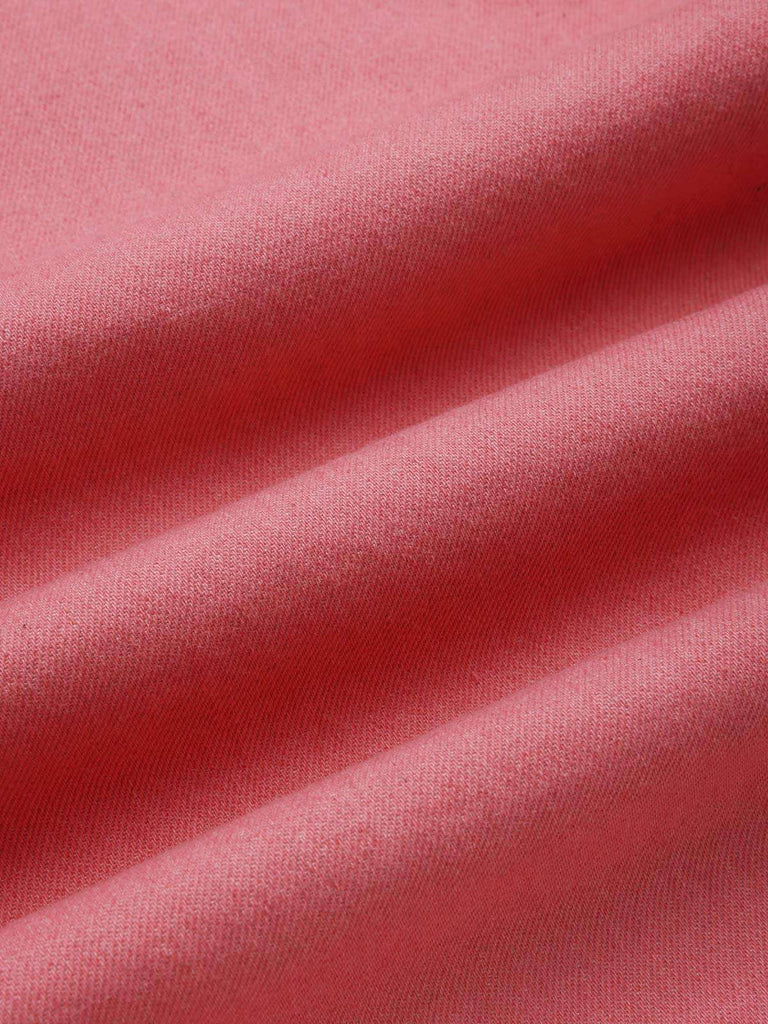 2PCS chemisie tulipe rose et pantalon à boutons années 50