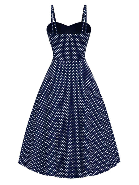 Robe Fête Enfant Robe Vintage à Pois Années 50 Pour Fille - Style Rockabilly, Pour Fête, Mariage Ou Soirée Vêtement Rétro élégant