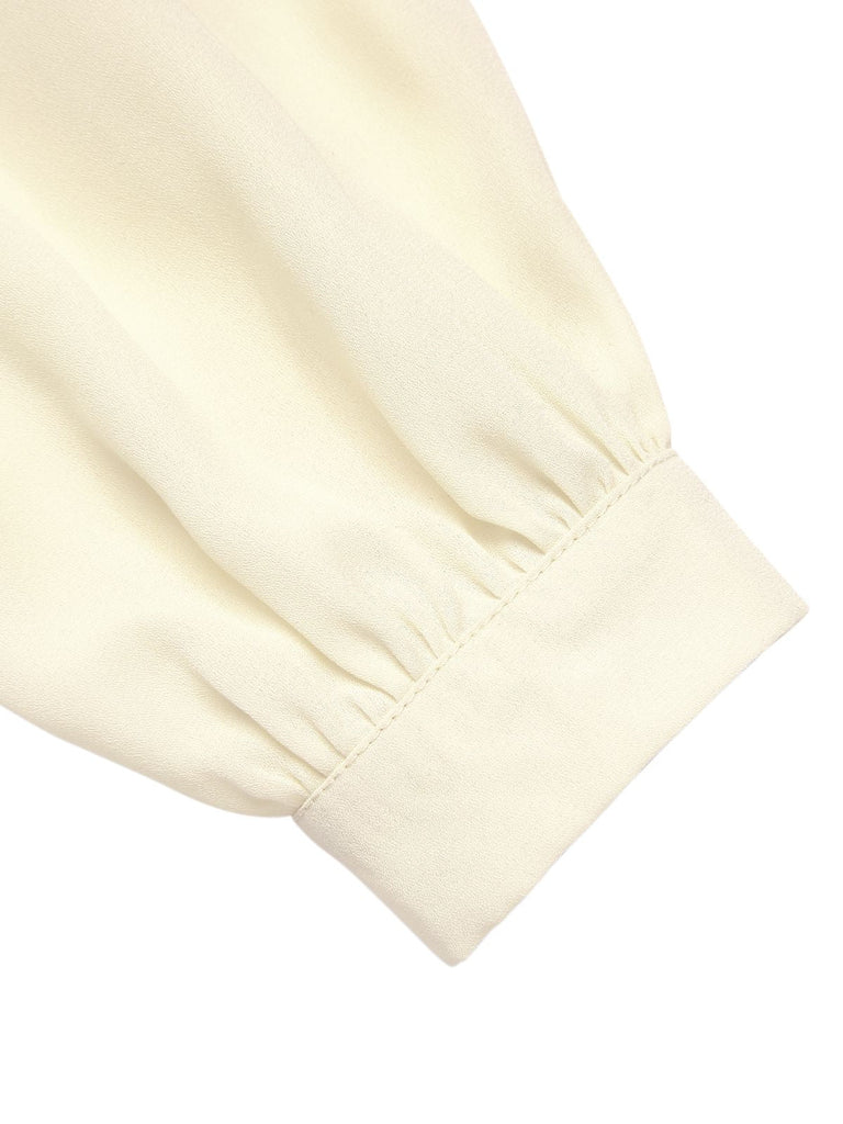 Robe trapèze marron à carreaux avec nœud années 1960