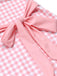 [Pré-vente] Maillot de bain une pièce rose à carreaux des années 1940