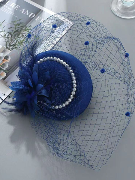 Heqianqian Chapeau Fascinant Couvre-Chef Cocktail Party Veil Heqianqian Chapeau Fascinant Couvre-Chef Cocktail Party Veil