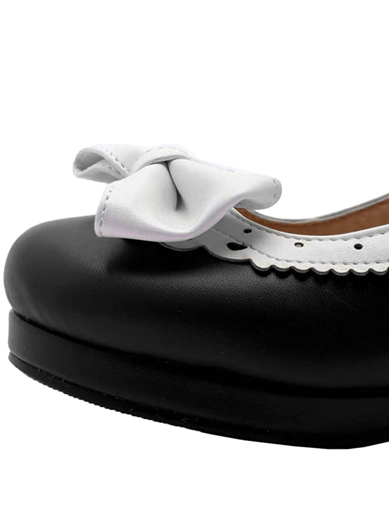 Chaussures à Talons Hauts avec Nœud Papillon