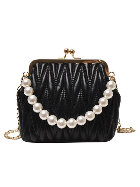 Sac à main vintage crème ou blanc en plastique - France Sac à main vintage crème ou blanc en plastique - France