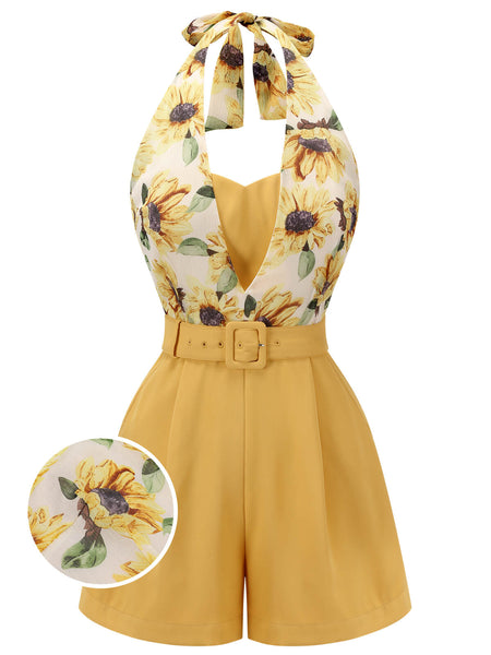 Chemise Imprimée En Coton Vintage Des Années 1960 Taille Large En