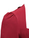 Robe Swing Vintage Année 50 Unie à Manches 3/4 Cocktail Chic