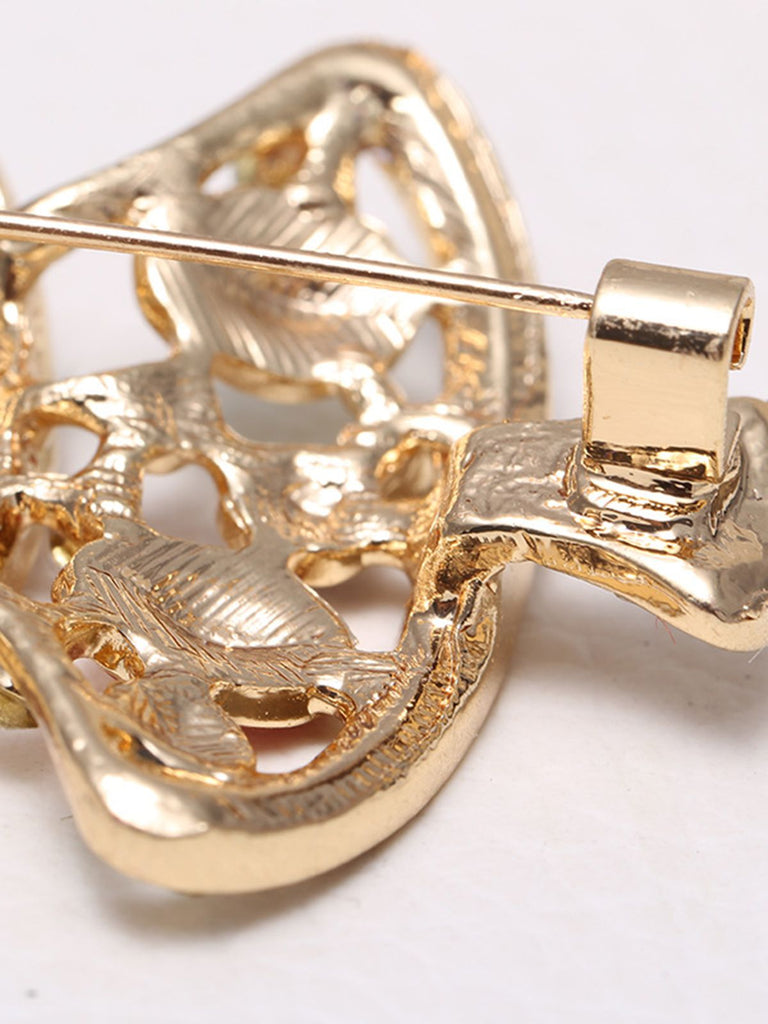 Broche Strass Arbres De Noël Rétro 3