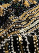 Robe Charleston Vintage Année 20 Gatsby à Franges Paillettes Soirée