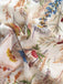 [Prévente] Robe à Bretelles Bohème Col en V Floral Aquarelle Bleu années 30 6