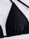 Bikini col halter unie et cache-maillot crochet 1940s