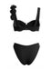 Ensemble Bikini Rose 3D Uni Années 50
