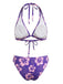 1960s Floral Tropical Bikini - vintage fashion, retro style