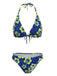 1960s Floral Tropical Bikini - vintage fashion, retro style