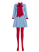 Ensemble de costumes de cosplay Gaga Die With a Smile des années 1950