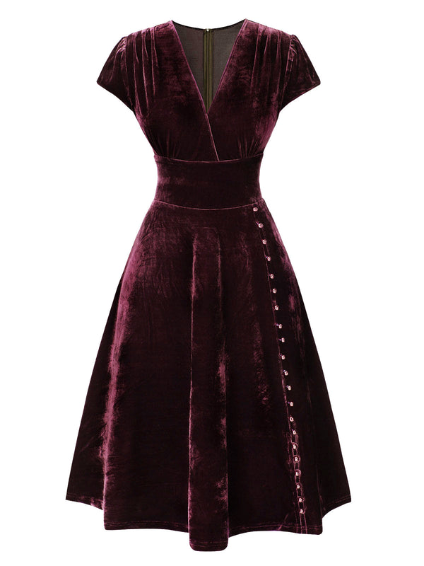 Robe velours femme bohème - France Robe velours femme bohème - France