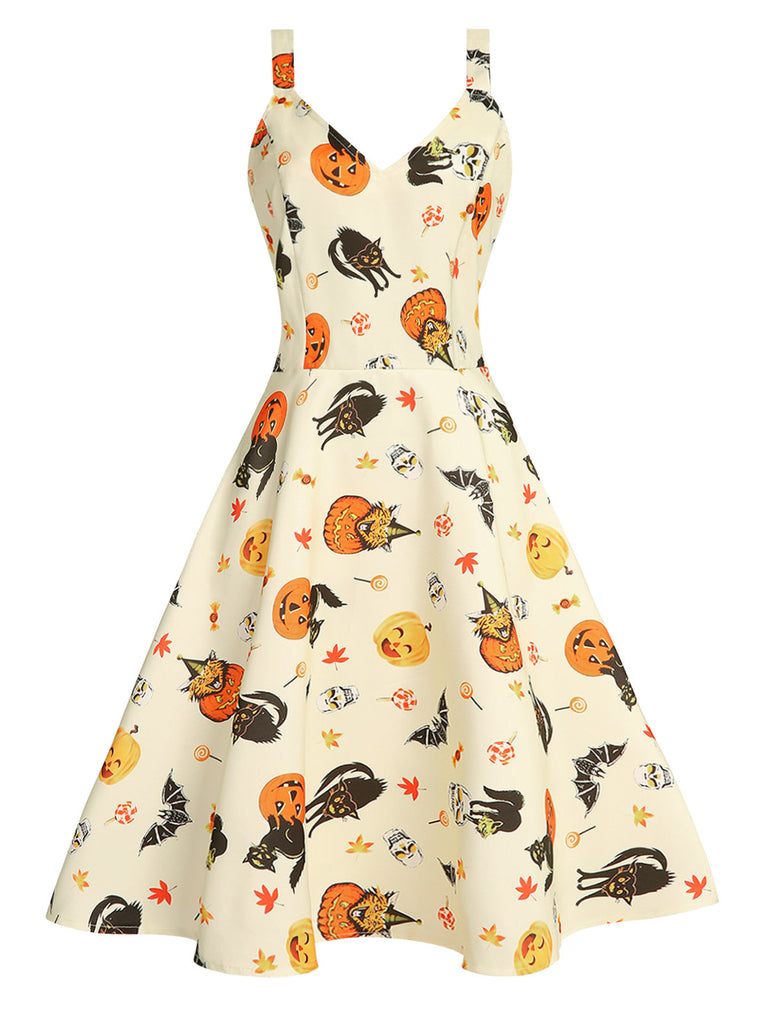 Robe de Costume Années 50 Avec Cape Déguisement Halloween 2