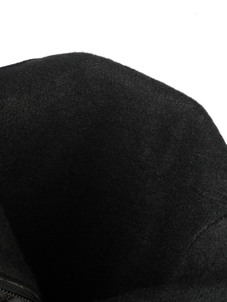 Bottines disco métallisées à franges et bout pointu