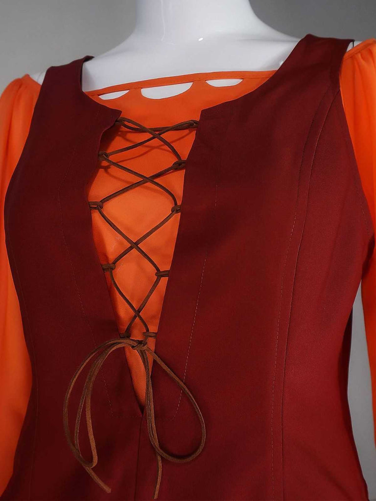 Costume de sorcière Mary Sanderson Halloween années 1970