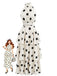 Beige 1950s Floral Polka Dot Sleeveless Halter Skirt Set - vintage skirt, retro style