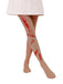 Collants vintage Halloween goutte de sang