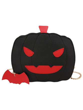 Sac d'Épaule Citroulilles avec Chaîne Longue Halloween