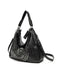 Sac hobo gothique à chaîne cloutée et tête de mort