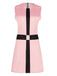 Robe rose sans manches du Gambit de la Dame années 1960