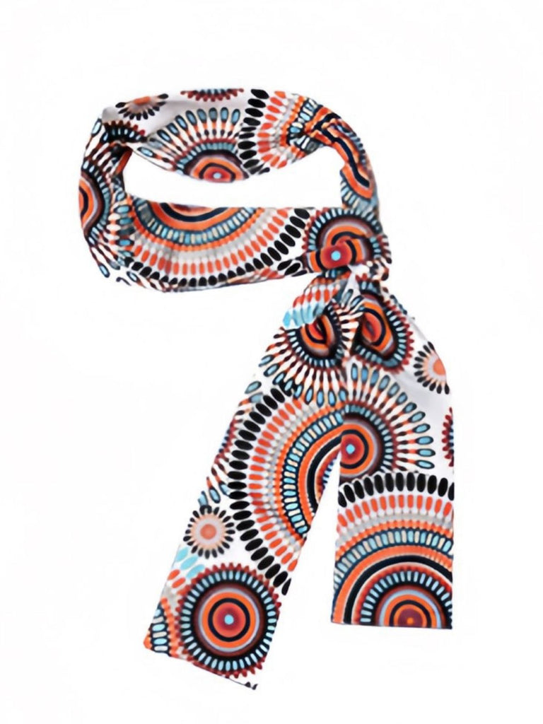 2PCS Haut à manches cloche et pantalon évasé hippie années 1970