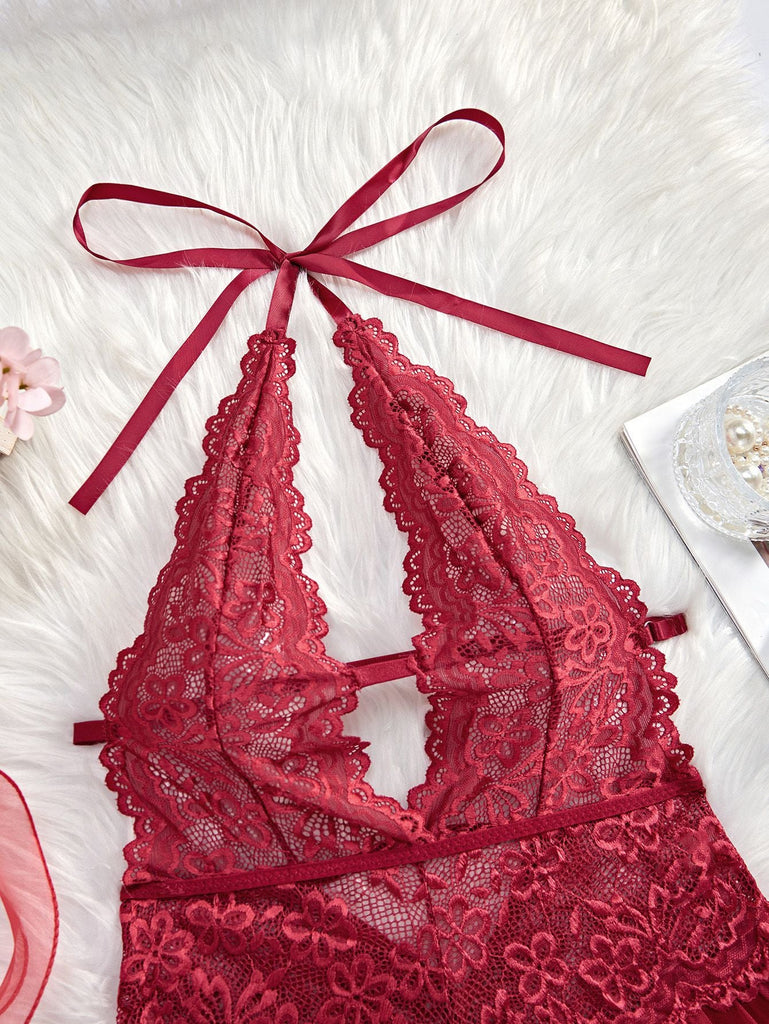 Lingerie dos nu dentelle jupe imprimée léopard années 1980