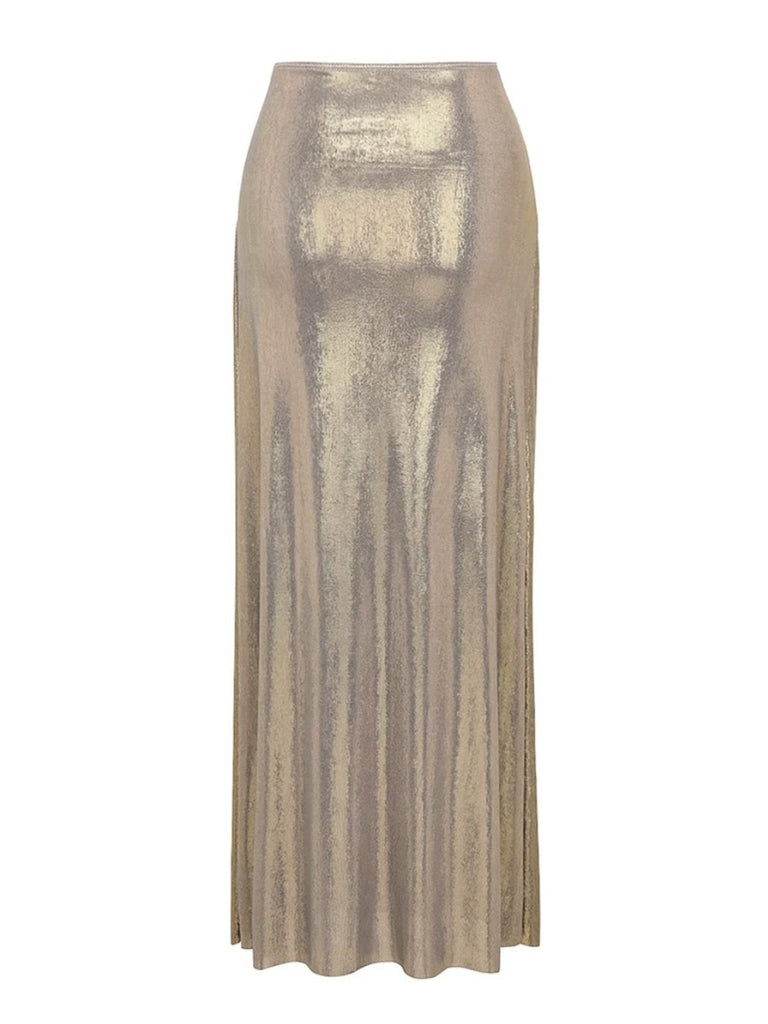 5PCS Ensemble bikini doré métallisé inspiré de l'Égypte antique années 1980