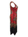 Robe col en V et perles pailletées des années 1920