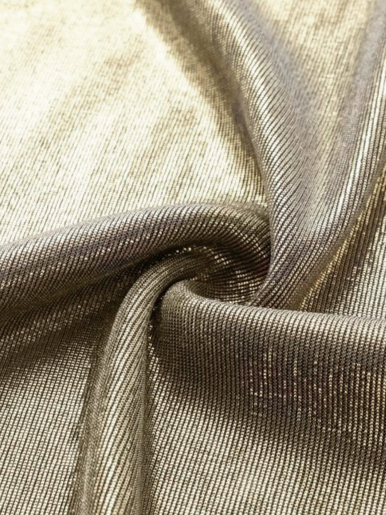 5PCS Ensemble bikini doré métallisé inspiré de l'Égypte antique années 1980