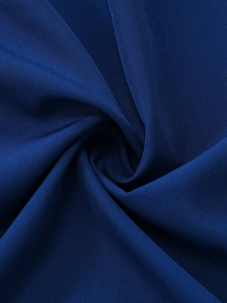 Col V Uni à Volants Ourlet Tie-Up Robe Années 1930 8