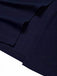 [Prévente] Robe Tricoté Col Claudine Bleue Années 1960 7