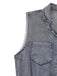 Robe Évasée Patchwork Fraises Col Claudine avec Ceinture années '50 6