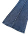 Bleu Denim Jambes Larges Overalls Frayed Combinaison Années 1970 4