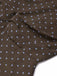 [Prévente] Robe en Mousseline à Pois Col Noué Asymétrique Marron Années 2000 5