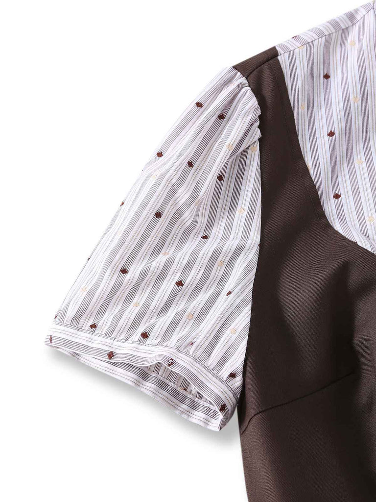 Brown_1930s_Faux-2PCS_Striped_Jumpsuit