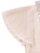 [Prévente] Champagne Dentelle Mousseline Volant Sleeve Robe de Soirée Années 1950 6