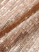 Paillettes Manches Longues Noué Waist Combishort Champagne Années 1980 5