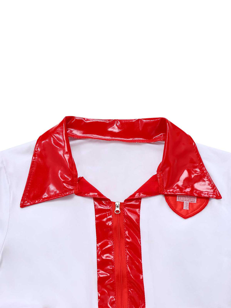 Ensemble pyjama d'infirmière d'Halloween années 1980