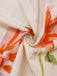 Robe dos nu à bretelles larges motif floral des années 1930