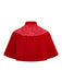 Cape patchwork en velours et dentelle unie des années 1950