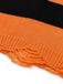 Pull en tricot orange à chauve-souris Halloween années 1950