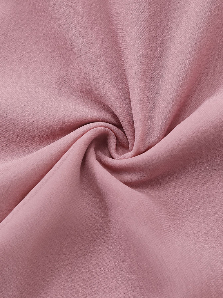 Robe patchwork sans manches à sequins et perles années 1950