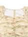 Ensemble Bikini Rayé Asymétrique Dos Nu & Paréo Uni années '80 12