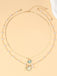 Collier superposé en coquillages perles et étoiles de mer